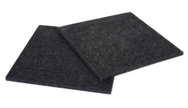 Carbon filter mats